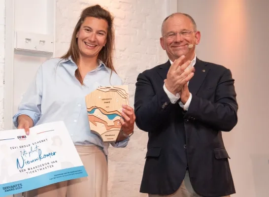 Katrijn Bosschaerts algemeen directeur Stad & OCMW Lier Servantes Award