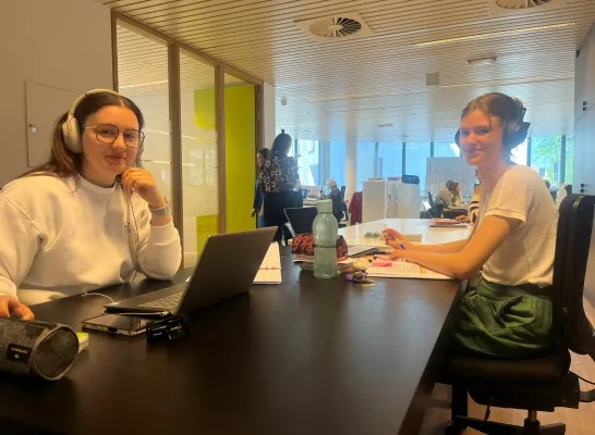 Studenten beginnen aan de blok bij Artsen Zonder Vakantie