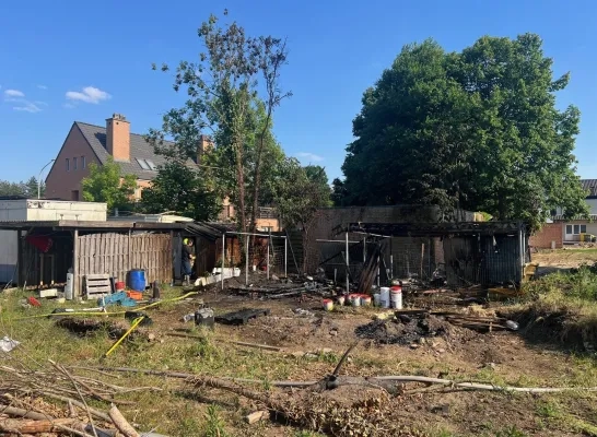 brandje achterbouw frituur Bouwel brandje achterbouw frituur Bouwel