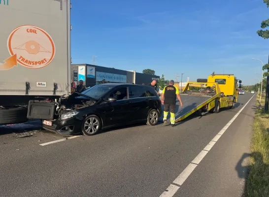 ongeval Grobbendonk Herentalsesteenweg