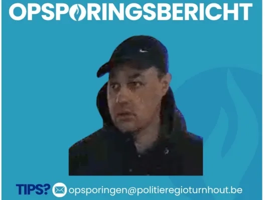 opsporing onderzoek politie Regio Turnhout opsporing onderzoek politie Regio Turnhout