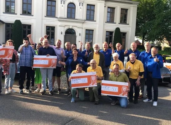 Mollenrit steunt extra doelen Mollenrit steunt extra doelen