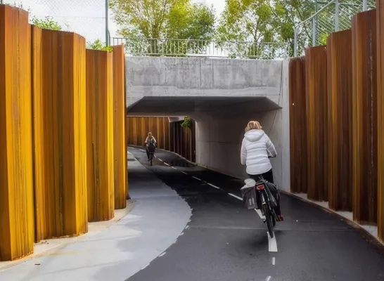 Fietstunnel Kleinhoefpad Geel Larum Fietstunnel Kleinhoefpad Geel Larum