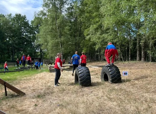 Avalympics Obstacle run Geel Avalympics Obstacle run Geel
