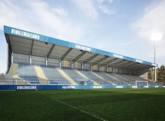 Nieuwe westtribune KVC Westerlo Nieuwe westtribune KVC Westerlo