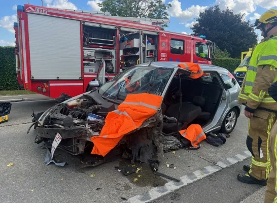 Zwaar ongeval in Herenthout