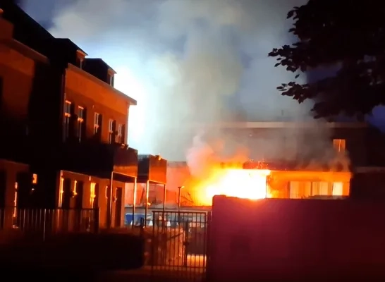 brand bonheiden amateurbeeld