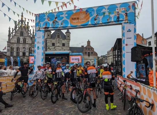 Veertiende editie van de 1000 km voor Kom op tegen Kanker
