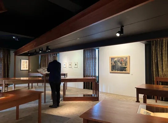 Emile Verhaerenmuseum Frans Masereel Sint-Amands tentoonstelling