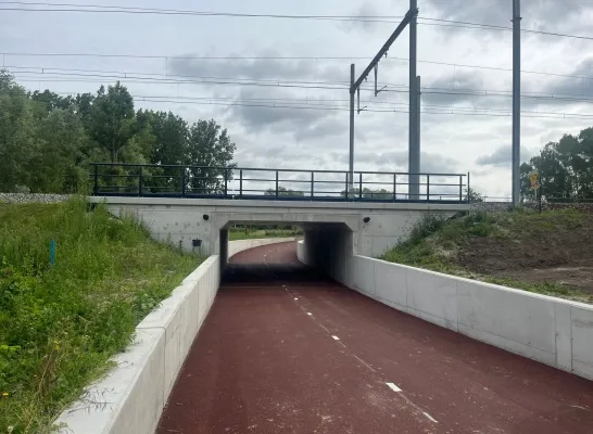 fiets- en voetgangerstunnel Muizen Willendriesstraat