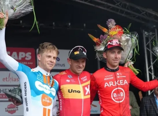 Vorig jaar haalde Kristoff het voor Van Uden en Capiot