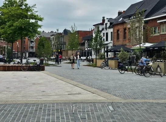 Voetgangerszone Mol