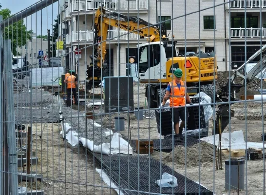 Bouw parking Rondoplein
