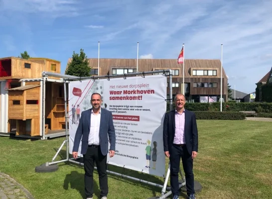 Dorpsplein Morkhoven Herentals conceptplannen