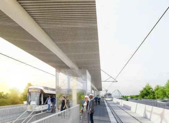 Sneltram Willebroek-Brussel Sneltram Willebroek-Brussel