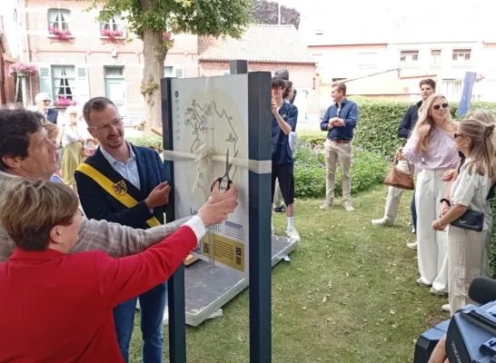 Inhuldiging Louis Neefs-wandeling in Gierle
