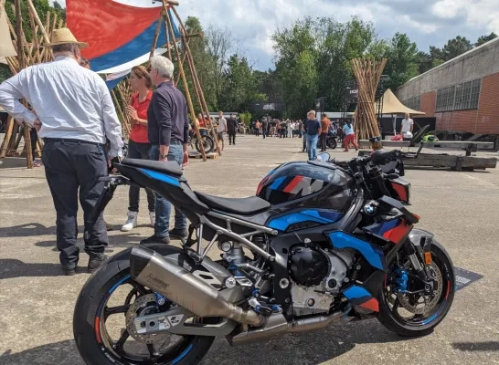 Motorradday in domein Witbos in Noorderwijk