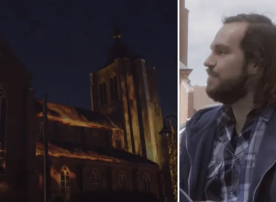 Jeroen Echelpoels VFX kerk Herenthout brand Jeroen Echelpoels VFX kerk Herenthout brand
