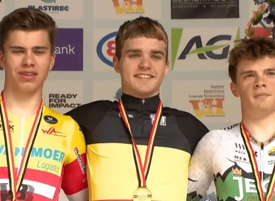 Podium BK junioren