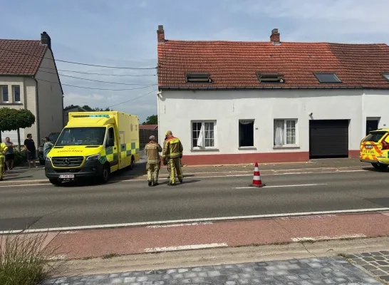 ontploffing gasfles kelder huis Herselt