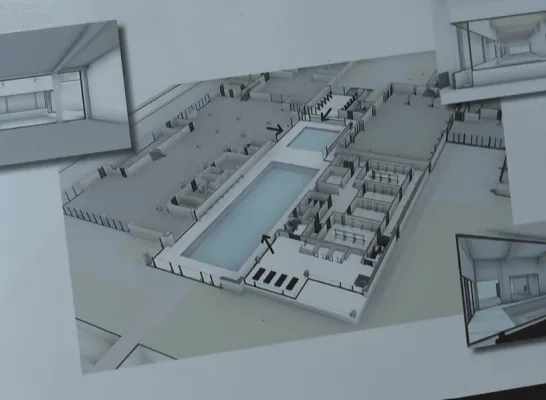 plannen nieuw zwembad Puurs-Sint-Amands