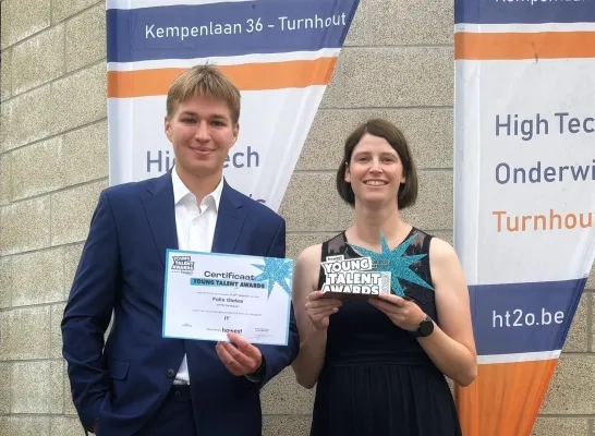 PyRacer HT²O Turnhout Felix prijs Young Talent Awards IT PyRacer HT²O Turnhout Felix prijs Young Talent Awards IT