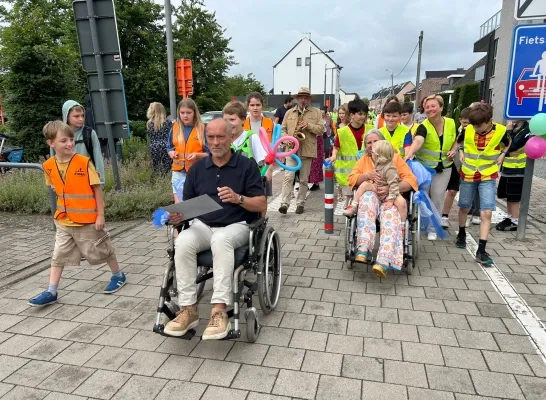 directeur meester Geert juf Nik Peulis pensioen 't Peultje