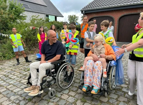 directeur meester Geert juf Nik Peulis pensioen 't Peultje