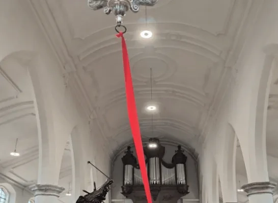 rode lijn St.-Martinuskerk rode lijn St.-Martinuskerk