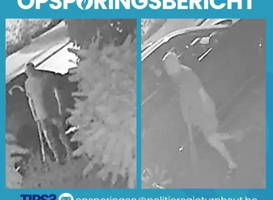 Politie Regio Turnhout vandalisme auto's centrum Turnhout