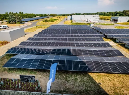 Zonnepark Walem Water-link