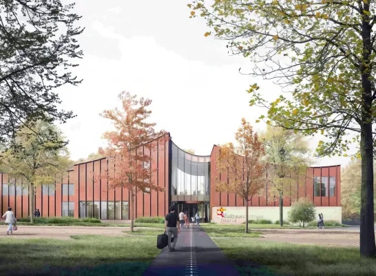 Ontwerp cultuurcentrum Baarle