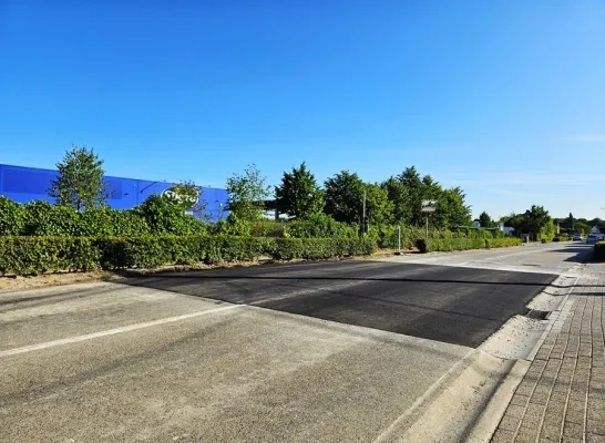 Wegdek Mechelsesteenweg Sint-Katelijne-Waver hersteld Wegdek Mechelsesteenweg Sint-Katelijne-Waver hersteld