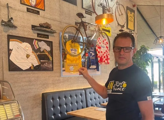 Tour de France in brasserie De Pit in Kasterlee