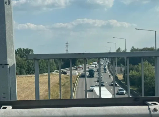 Verkeersongeval Mechelen Noord E19