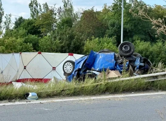 Ongeval op E19