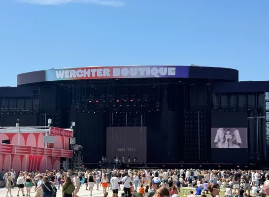 Emma Bale op Werchter Boutique