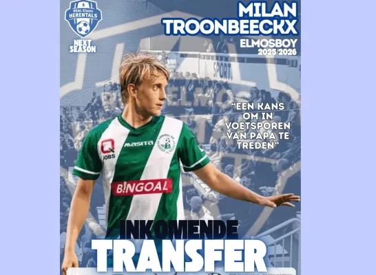Milan Troonbeeckx Real Elmos Herentals Dessel Sport voetbal futsal