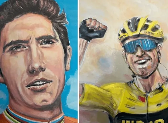 ArtNouvélo Herentals Fietst & Feest To Walk Again Eddy Merckx Wout van Aert ArtNouvélo Herentals Fietst & Feest To Walk Again Eddy Merckx Wout van Aert