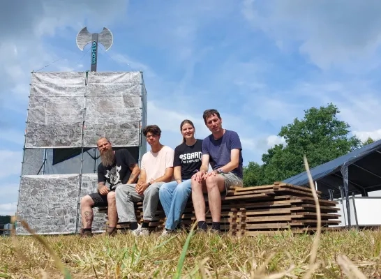 Asgard Metal festival MPI Oosterlo opbouw Herselt
