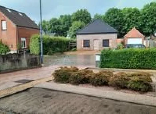 Wateroverlast in Vorselaar