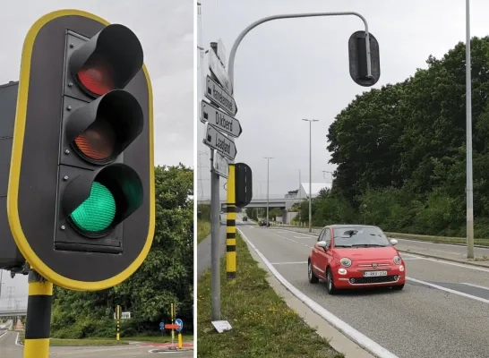 intelligente verkeerslichten app groen licht 