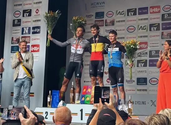 Liam Van Bylen Belgisch kampioen beloften Westmeerbeek Hulshout