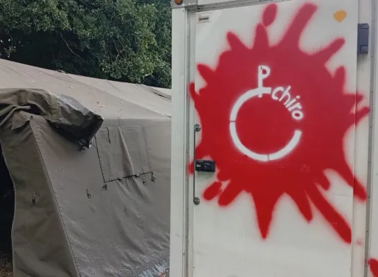 Chiro Breendonk vlaggenroof kamp Essen