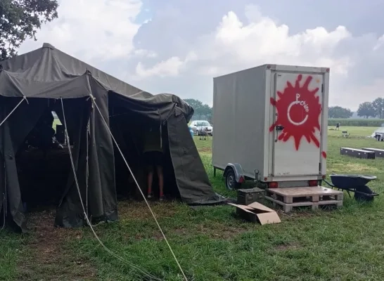 Chiro Breendonk vlaggenroof kamp Essen