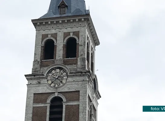 Sint-Amanduskerk klok stuk Sint-Amands Puurs-Sint-Amands