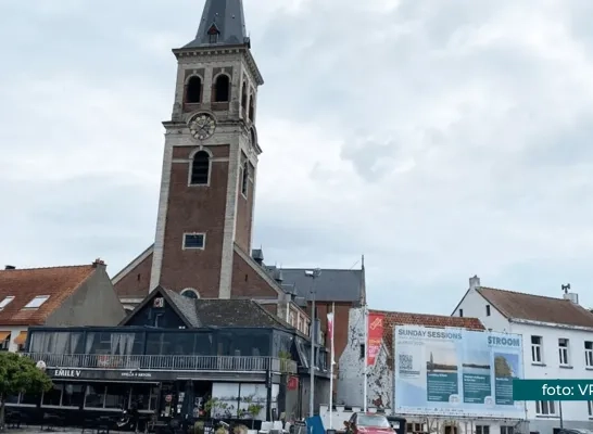 Sint-Amanduskerk klok stuk Sint-Amands Puurs-Sint-Amands