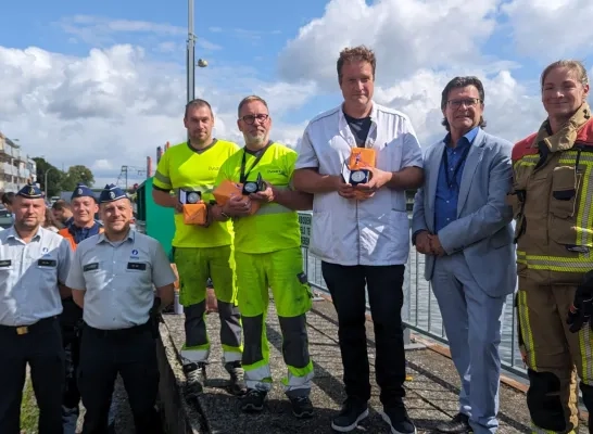 Helden redden peuter uit Zeekanaal in Willebroek