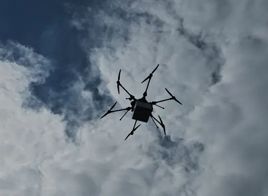 AZ Turnhout doet vervoer met drones