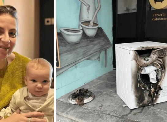 Brand voorkomen door baby van 4 maanden
